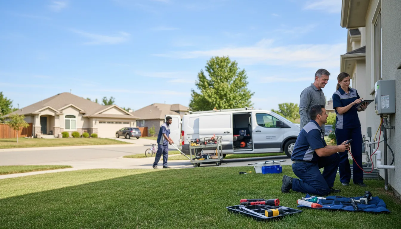 Tankless water heater service in Mather, CA